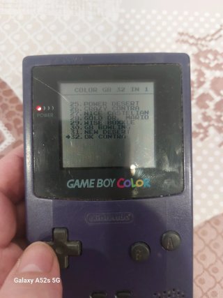 Nintendo Game Boy Color Morado