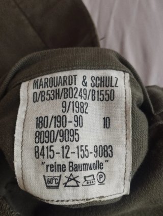 Chaqueta 3/4 tipo militar