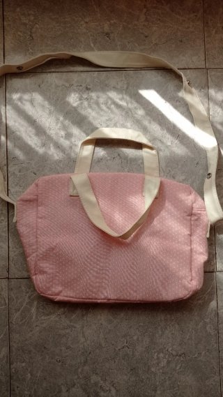 Bolso Pasito a Pasito rosa con osito