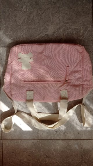 Bolso Pasito a Pasito rosa con osito