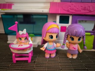 Casa Pinypon con figuras