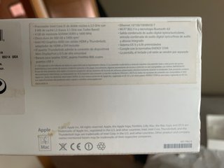 Mac Mini Apple Plata