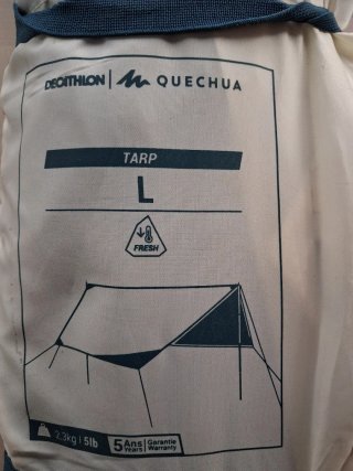 Lona de camping Quechua