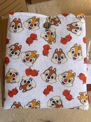 Funda para libro con Chip y Dale