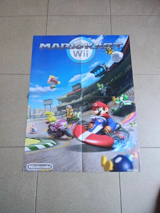 Póster Mario Kart Wii Nintendo