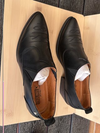Botines Pikolinos Piel Negros Talla 39