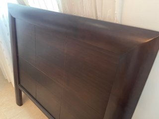 Cabecero madera wengué 105-120 cm
