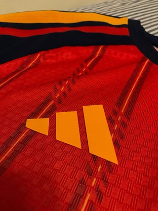 Camiseta España 2 Estrellas Roja con Fecha