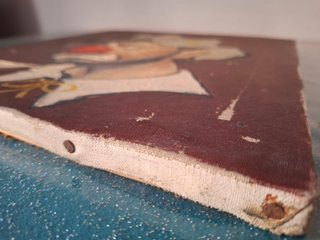 Quadro Conter 1968 Clown Triste