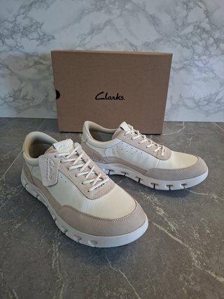 Clarks Nature X One Talla 43.5 Beige/Blanco