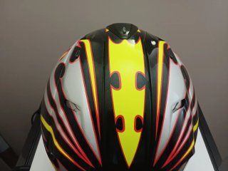 Arai rx7 do piloto Nicky Hayden