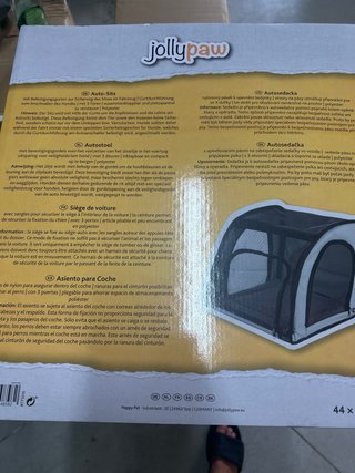 Silla Coche Perro Jolly Paw