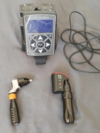 Máquina de Tatuar Rotativa Camuflaje
