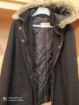 Parka DE CHANG Talla 42 Negra Nueva