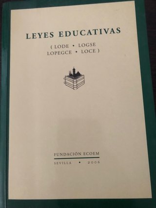 Leyes Educativas.ECOEM 2006