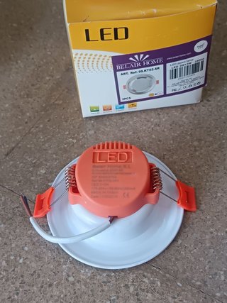 Focos LED Integrados 3W+3W Doble Tono