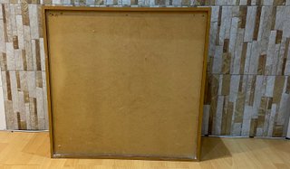 Armario auxiliar vintage madera y cristal