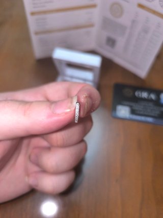 Aros Plata 925 Moissanitas VVS GRA