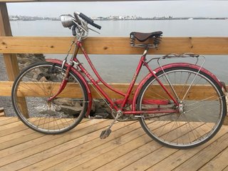Bicicleta Clásica Roja
