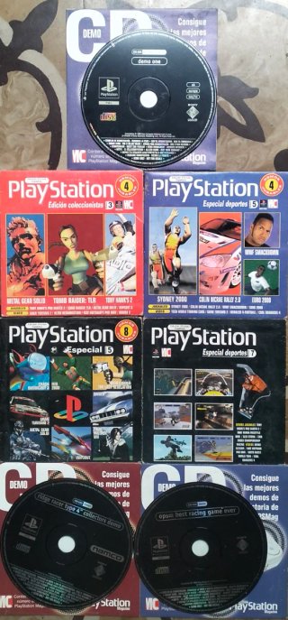 7 Demos PS1 PlayStation - Demo One y Coleccionista