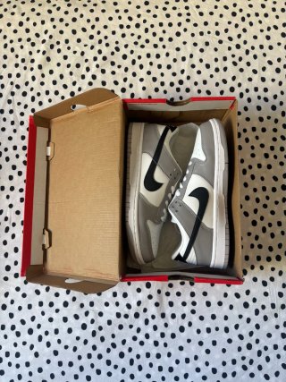 Nike Dunk Low Gris/Blanco Talla 39 Nuevas Estrenar