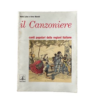 Libro “Canzoniere Canti popolari regionali italian