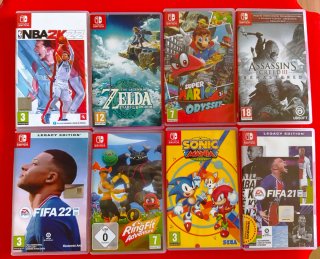 Juegos Nintendo Switch: tambien se venden por sepa