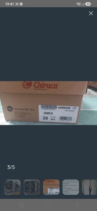 Sandalias Chiruca Gris Multicolor Talla 39