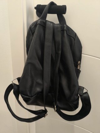Bolso Negro Cuero