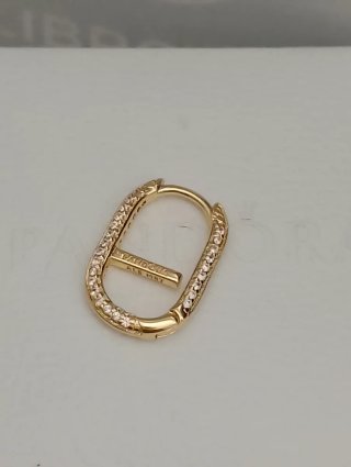 Pendiente Pandora Oro con Circonitas