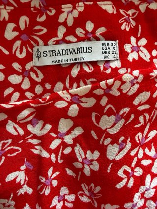 Falda Corta Estampada Floral
