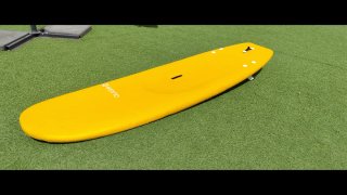 Tabla de surf corchopan amarilla