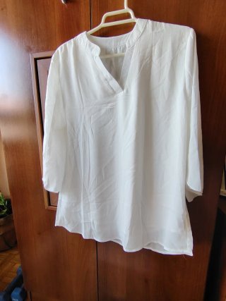 Blusa La Cade Blanca Talla Única