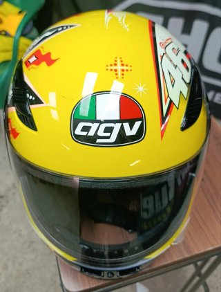 Casco AGV Réplica Valentino Rossi 125cc