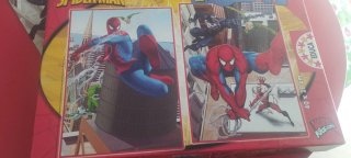 Dos Puzzles Spiderman 100 Piezas