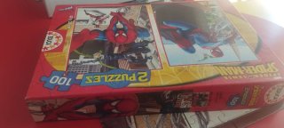 Dos Puzzles Spiderman 100 Piezas