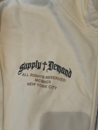 Sudadera Supply & Demand Beige
