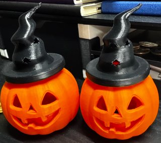 Conjunto 4 abóboras Halloween