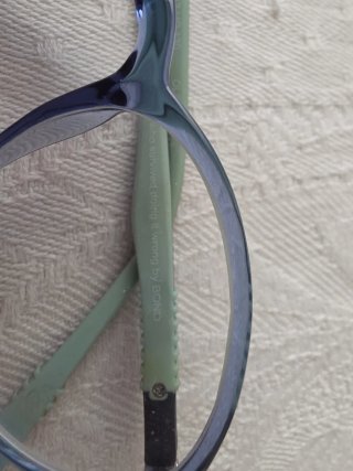 Montura azules y verdes