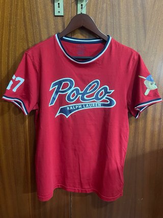 Camiseta Polo Ralph Lauren Roja Talla M