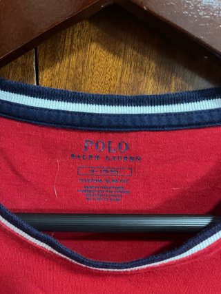 Camiseta Polo Ralph Lauren Roja Talla M