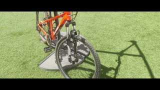 Bicicleta infantil roja