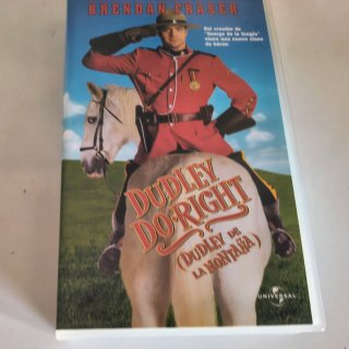 VHS Dudley Do-Right (Brendan Fraser)