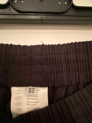 Pantalón negro tela