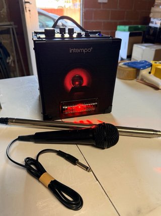 Altavoz Bluetooth Intempo Karaoke
