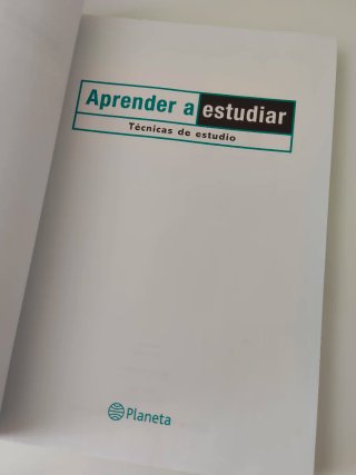 Libro Aprender a estudiar - Técnicas de estudio