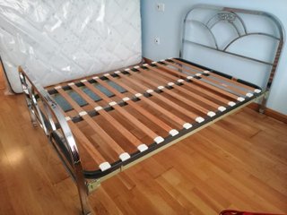 Cama 120x180 Metal y Madera Desmontable