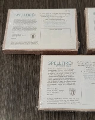 Mazos x6 Spellfire Dominar la Magia 1 edición "D&D