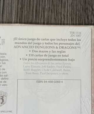 Mazos x6 Spellfire Dominar la Magia 1 edición "D&D
