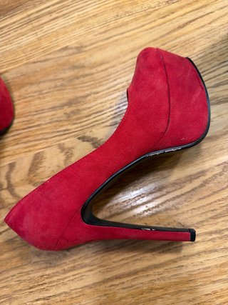 Scarpe con tacco Queen Vivi rosse
